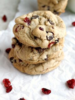 Dark Chocolate Cranberry Cookies Image