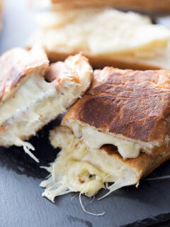 Fondue Cheese Panini Sandwiches Picture