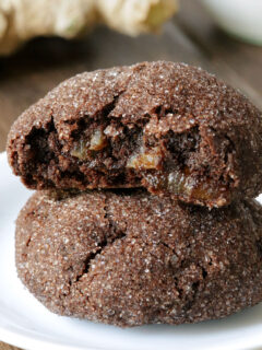 Gluten Free Chocolate Ginger Cookies Picture