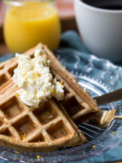 Orange Spice Waffles Image