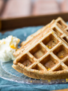 Orange Spice Waffles Photo