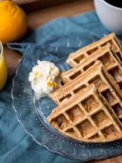 Orange Spice Waffles Picture