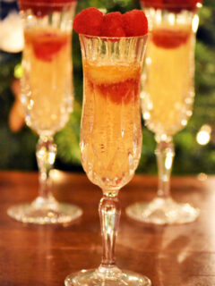 Raspberry Mango Bellini Image
