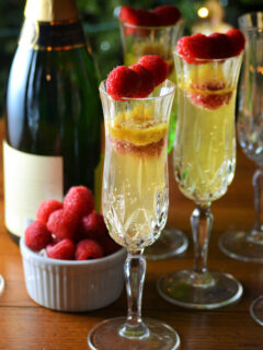 Raspberry Mango Bellini Picture