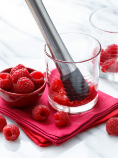 Raspberry Russian Holiday Cocktail Picture