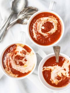 Roasted Tomato Soup Mugs Image