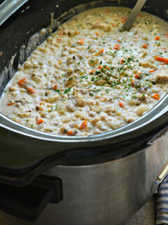 Slow Cooker Chicken and Wild Rice Soup Picture
