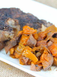 Slow Cooker Roast with Maple Sweet Potatoes Photo