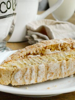 Spiced Biscotti with Maple Glaze Photo