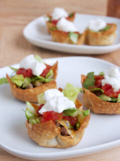 Taco Salad Cups Pic