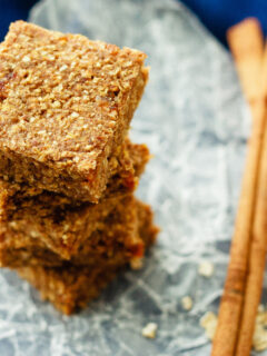 Apple Cinnamon Energy Bars Image