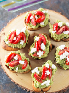 Avocado Goat Cheese Crostini Image
