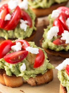Avocado Goat Cheese Crostini Photo