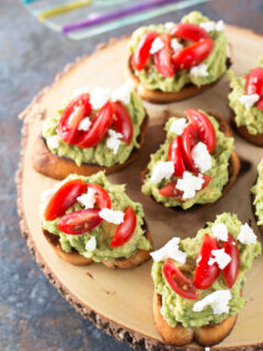 Avocado Goat Cheese Crostini Pic