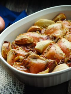Baked Rosemary Chicken with Apples Pic