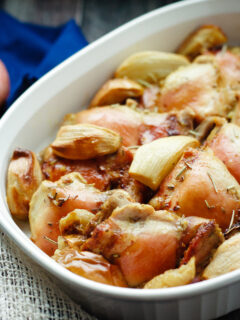Baked Rosemary Chicken with Apples Picture