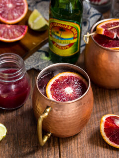 Blood Orange Mule Pic