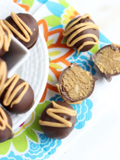 Chocolate Peanut Butter Cake Truffles Image
