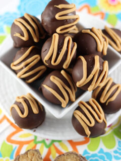 Chocolate Peanut Butter Cake Truffles Pic