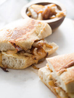 French Onion Sandwich Photo