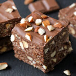 Gluten Free Chocolate Almond Oat Bars Photo