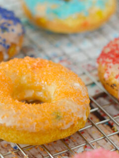Gluten Free Funfetti Cake Donuts Image