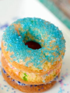 Gluten Free Funfetti Cake Donuts Photo