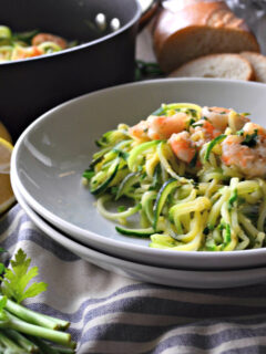One Pot Zoodle Shrimp Scampi Pic