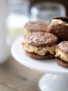 Peanut Butter Chocolate Sandwich Cookies Picture