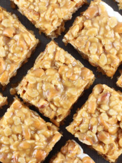 Peanut Butter Cookie Rice Krispie Bars Photo