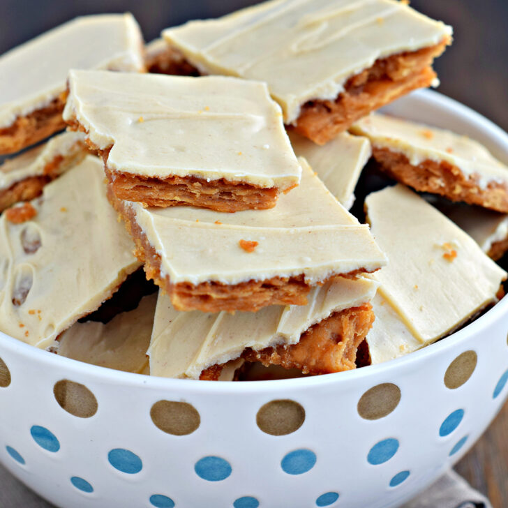 Peanut Butter Cracker Toffee Photo