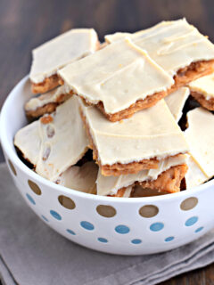 Peanut Butter Cracker Toffee Picture