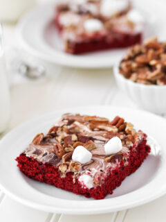 Red Velvet Mississippi Mud Cake Image