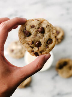 Small Batch Vegan Chocolate Chip Cookies Image