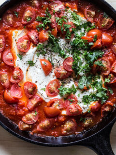 Baked Goat Cheese with Harissa Pic