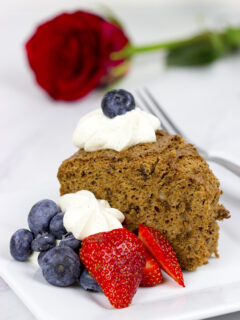 Chocolate Angel Food Cake Pic