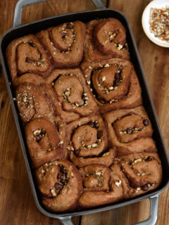 Chocolate Pecan Cinnamon Rolls Picture