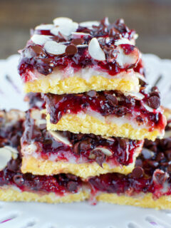 Chocolate Raspberry Magic Bars Picture