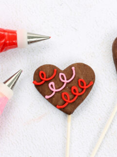 Chocolate Sugar Cookie Pops Image