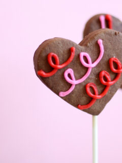 Chocolate Sugar Cookie Pops Picture
