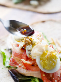 Cobb Salad Wrap Picture