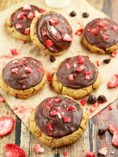 Gluten Free Chocolate Strawberry Cookies Image