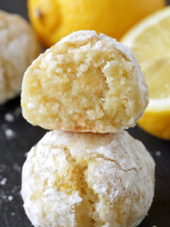 Gluten Free Lemon Crinkle Cookies Picture