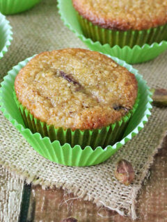 Gluten Free Pistachio Plum Muffakes Photo