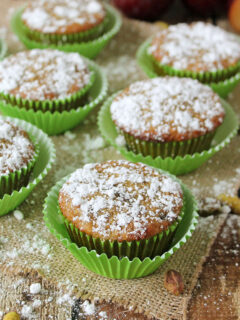 Gluten Free Pistachio Plum Muffakes Pic