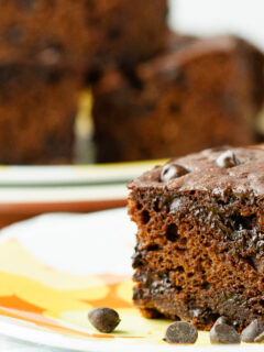 Healthy Chocolate Banana Snack Cake Photo