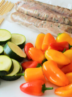 Oven Roasted Sausage Kabobs Picture