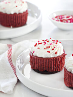 Red Velvet Oreo Cheesecakes Image