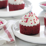 Red Velvet Oreo Cheesecakes Photo
