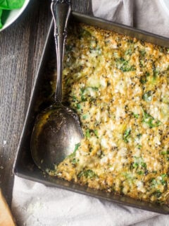 Spinach Artichoke Quinoa Casserole Photo